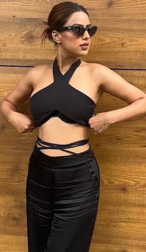 ਦੇਖੋ ਬਲੈਕ ਡਰੈੱਸ `ਚ Nia Sharma ਦੀਆਂ ਦਿਲਕਸ਼ ਅਦਾਵਾਂ