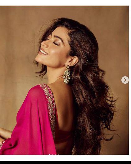 ਰੈੱਡ ਸਾੜ੍ਹੀ 'ਚ Rashmika Mandana ਦਾ ਦਿਲਕਸ਼ ਲੁੱਕ