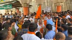 Nashik News : नाशिकच्या शिवसैनिकांना तिरडी आंदोलन भोवले, पाच पदाधिकाऱ्यांवर गुन्हे दाखल 