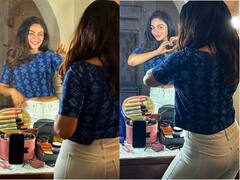 Neeru Bjawa Photos: पंजाबी एक्ट्रेस नीरु बाजवा ने शेयर की मेकअप रूम की तस्वीरें, कैप्शन में लिखी ये खास बात