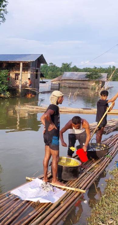 आसाममध्ये पुरामुळं शेतीचं मोठं नुकसान
