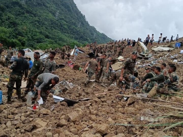 Manipur Landslide Noney Indian Army Camp Updates 7 Dead 60 Persons Still Missing Manipur Landslide: नोनी में टेरिटोरियल आर्मी के कैंप में भूस्खलन, 7 की मौत, 60 जवान समेत कई नागरिक लापता