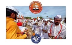 Ashadhi Wari 2022: ऊन, पावसाच्या खेळात रंगला रिंगण सोहळा; पहा फोटो...