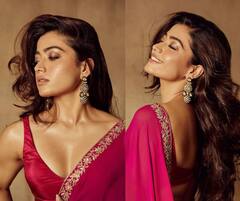 Rashmika Mandana : 'ये लाल इश्क...', अभिनेत्री रश्मिका मंदानाचा कातील अंदाज