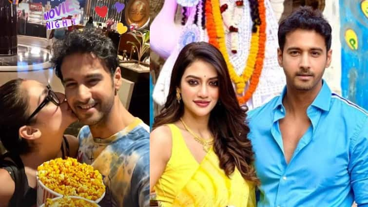 Nusrat Yash: Actress Nusrat Jahan and Actor Yash Dashgupta went for a movie date, shares photos in social media Nusrat Yash: সপ্তাহের মধ্যেই ছুটির আমেজে তারকা জুটি, পপকর্ন হাতে সিনেমাহলে যশ-নুসরত