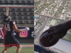 Viral Video: 620 फीट की ऊंचाई से फेंकी गई रग्बी बॉल को कैच कर बनाया गिनीज रिकॉर्ड, जमकर वायरल हो रहा वीडियो