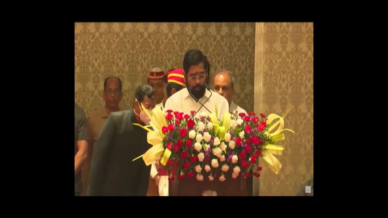 Eknath Shinde Maharashtra New CM Oath Ceremony Maharashtra Government ...