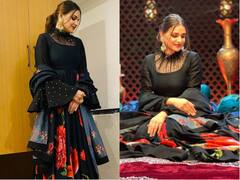 In Pics: ब्लैक आउटफिट में कहर ढहाती नजर आईं Himanshi Khurana, तस्वीरों देख खो बैठेंगे होश