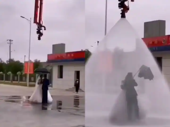 Watch: ਵੈਂਡਿੰਗ ਫੋਟੋਸ਼ੂਟ ਦੀ ਇਹ ਵੀਡੀਓ ਦੇਖ ਤੁਸੀਂ ਵੀ ਨਹੀਂ ਰੋਕ ਪਾਉਗੇ ਹਾਸਾ, ਵੀਡੀਓ ਹੋਇਆ ਵਾਇਰਲ