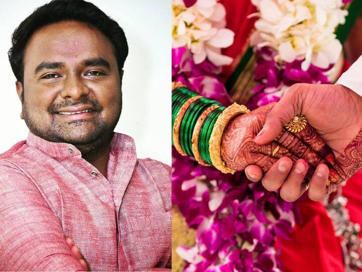 Maharashtra Marathi Political News Nanded MLA directly in Mumbai avoiding his own wedding ceremony Reached the party office Nanded News : स्वतःचे लग्नविधी टाळून आमदार थेट मुंबईत दाखल! राजकीय घडामोडींच्या पार्श्वभूमीवर गाठलं पक्ष कार्यालय