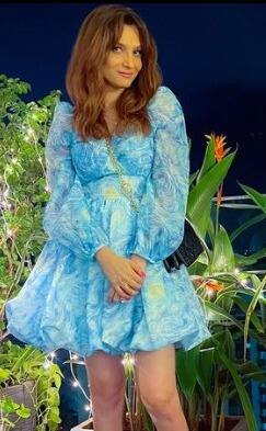Ankita Lokhande ਨੇ ਸਕਾਈ ਬਲੂ ਡਰੈੱਸ `ਚ ਦਿਖਾਈਆਂ ਗਲੈਮਰਸ ਅਦਾਵਾਂ