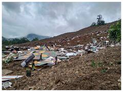 IN PICS | Massive Landslide Hits Manipur Train Project Site In Noney, Several Trapped Under Debris