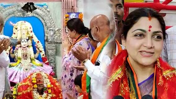 Khushbu Visits Bhaghya Lakshmi Temple: మోదీ లాంటి ప్రధానిని దేశం చూడలేదు | ABP Desam