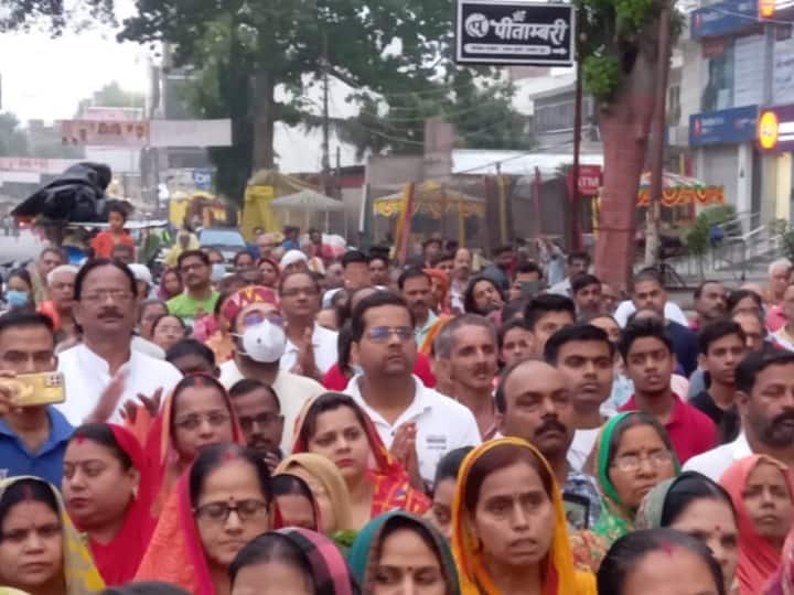 Varanasi Uttar Pradesh  three day Festival of Lord Jagannath continues Rath Yatra mela begins ANN Jagannath Rath Yatra 2022: महादेव की नगरी वाराणसी में तीन दिवसीय रथयात्रा मेला शुरू, उमड़ा श्रद्धालुओं का सैलाब