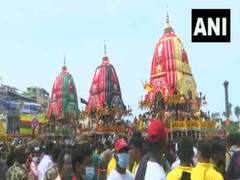 Puri Rath Yatra 2022 Photos: जगन्नाथ रथयात्रेला सुरुवात, दोन वर्षांनंतर लाखोंच्या संख्येने भाविक सहभागी!