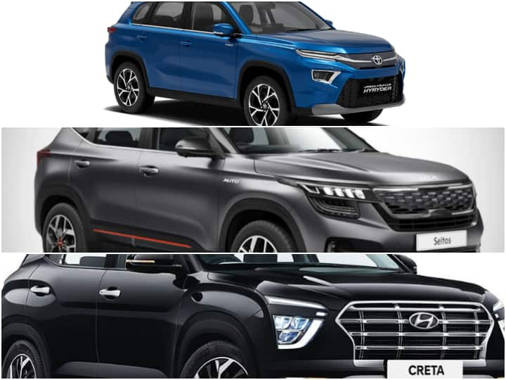 Toyota Urban Cruiser Hyryder Vs Hyundai Creta Vs Kia Seltos Toyota Urban Cruiser Hyryder Vs Hyundai Creta Vs Kia Seltos