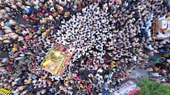 Ahmedabad: જુઓ રથયાત્રાનો નયનરમ્ય અવકાશી નજારો, જુઓ વીડિયો