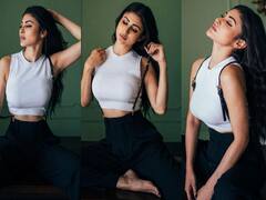 Mouni Roy Pics: क्रॉप टॉप में मौनी रॉय ने दिया दिलकश लुक, फोटोज देख आपके भी छूट जाएंगे पसीने