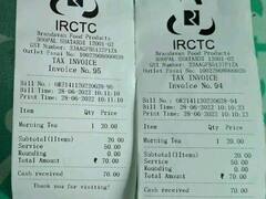 Passenger Pays Rs 50 Service Fee For Rs 20 Tea On Shatabdi Train, Shares Pic On Twitter