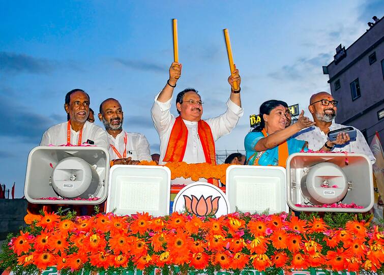 BJP's national executive meeting in Hyderabad after 18 years, eyes on southern states National Executive Meeting: 18 साल बाद हैदराबाद में बीजेपी की राष्ट्रीय कार्यकारिणी की बैठक, दक्षिणी राज्यों पर नजर