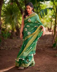 Rashmi Gautam: చీరలో రష్మీ నాటీ పోజులు - పిక్స్ చూశారా?