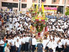 Puri Rath Yatra 2022 Photos: जगन्नाथ रथयात्रेला सुरुवात, दोन वर्षांनंतर लाखोंच्या संख्येने भाविक सहभागी!