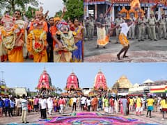 In PICS | Rath Yatra Begins In Puri, Lakhs Of Devotees Gather For Celebrations After COVID-Induced Curbs