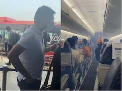 In Pics: स्पाइसजेट की दिल्ली-जबलपुर फ्लाइट में उठा धुआं, यात्रियों में दहशत, पायलट ने कराई इमरजेंसी लैंडिंग