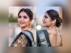 Veena Jagtap : बिग बॉस फेम अभिनेत्री वीणा जगतापचा मराठमोळा साज; शेअर केले खास फोटो