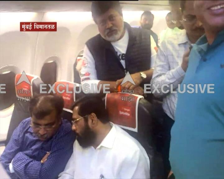 तीन विशेष बसच्या माध्यमातून हे आमदार एयरपोर्टमधून बाहेर पडले.