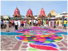 Jagannath Rath Yatra: पुरी में भगवान जगन्नाथ की रथ यात्रा का भव्य शुभारंभ, देखें तस्वीरें