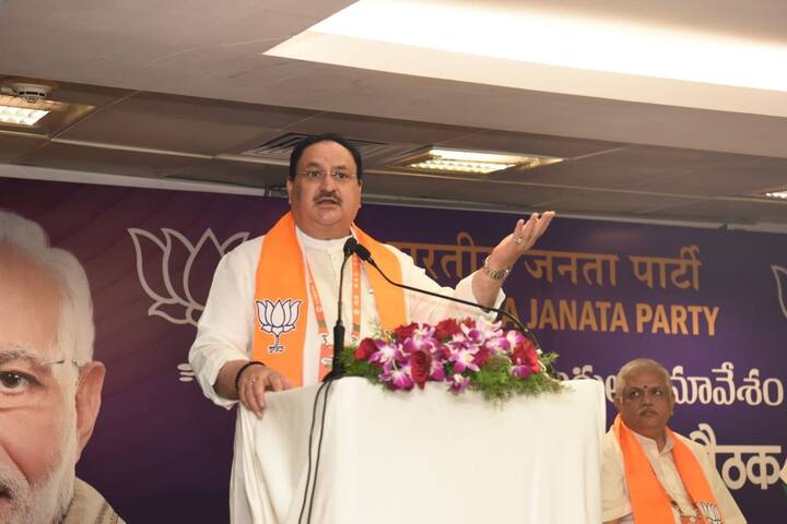 బీజేపీ జాతీయ అధ్యక్షుడు జేపీ నడ్డా