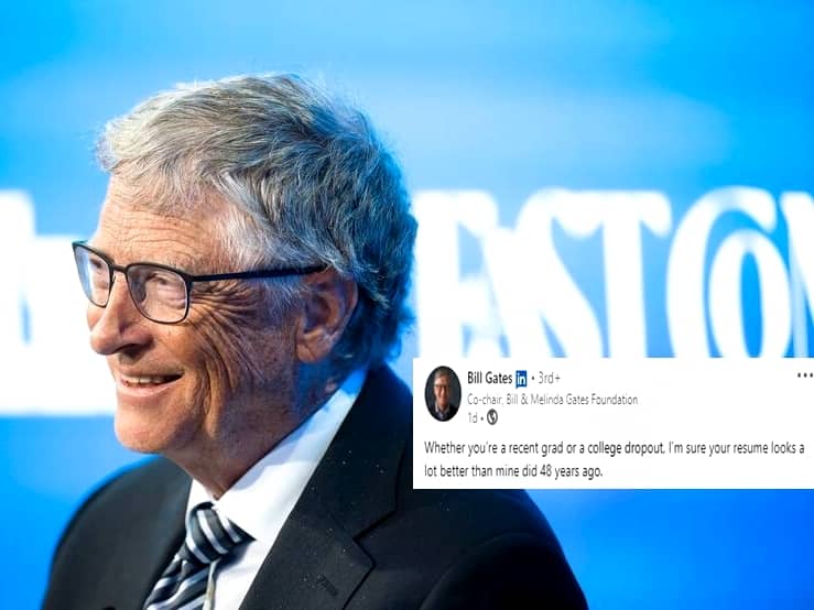 Bill Gates Shares 48-Yr-Old Resume To Inspire Job Seekers. 'Everyone Starts Somewhere,' Says LinkedIn
