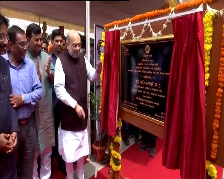 Amit Shah inaugurates ticket booking counter at Chandlodia railway station Ahmedabad: ગૃહમંત્રી અમિત શાહે અમદાવાદીઓને આ ખાસ ભેટ,કોંગ્રેસ પર કર્યા પ્રહારો