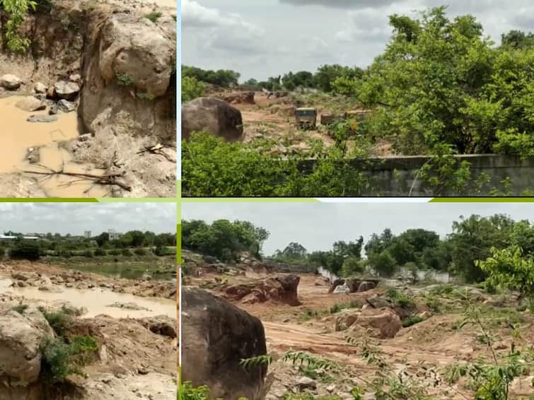 Illegal mining on the name of development in Nizamabad Nizamabad News: నిజామాబాద్ జిల్లాలో అక్రమ మట్టి తవ్వకాలు, ఎమ్మెల్సీ కవిత సీరియస్!