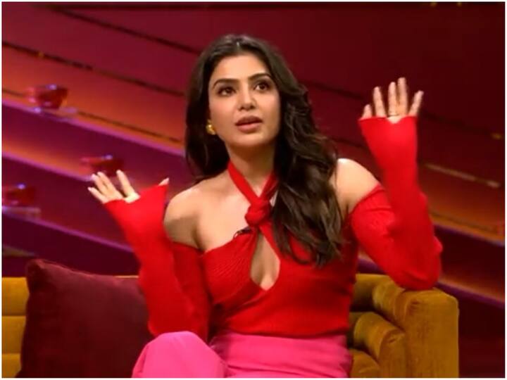 You Are The Reason For Unhappy Marriages, You have Portrayed life to be K3G In Fact The Reality is KGF - Says Samantha On Koffee With Karan 7th season, Watch Promo Here Samantha On Unhappy Marriage: సంసార జీవితాల్లో సంతోషం లేకపోవడానికి నువ్వే కారణం కరణ్ - సమంత