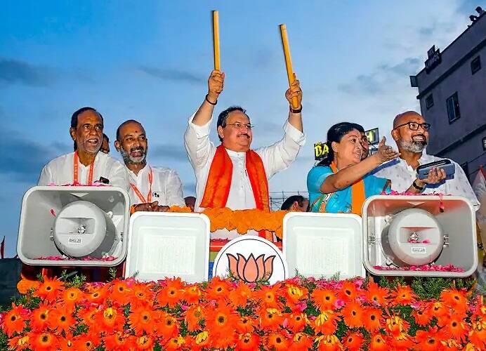 BJP eyes big push in Telangana as its national executive meets in Hyderabad BJP Executive Meet: હૈદરાબાદમાં આજે ભાજપની રાષ્ટ્રીય કાર્યકારિણી બેઠક, PM મોદી પણ થશે સામેલ