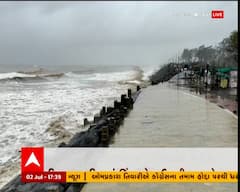 વલસાડના તિથલના દરિયામાં ઊંચા મોજા ઉછળતા, સહેલાણીઓને દૂર રહેવા અપીલ