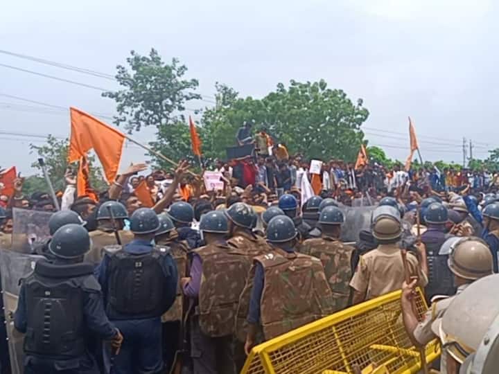 Kota News In protest against murder of Kanhaiyalal, serva Hindu samaj  closed Kota Rajasthan ANN Udaipur Murder Case: कन्हैया लाल की हत्या के विरोध में कराया कोटा बंद, पुलिस से हुई झड़प