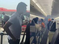 In Pics: સ્પાઇસજેટની દિલ્હી-જબલપુર ફ્લાઇટનું ઇમરજન્સી લેન્ડિંગ કરાવાયુ