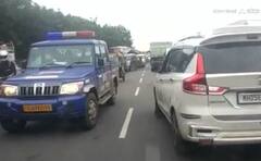 ભરુચઃ હાઈવે પર વરસાદના કારણે સતત બીજા દિવસે ટ્રાફિક જામ, 15 કિમી સુધી લાગી કતાર