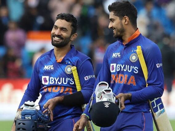 India vs Derbyshire T20: दिनेश कार्तिक की कप्तानी में टीम इंडिया को मिली आसान जीत, डर्बीशायर को 7 विकेट से हराया India vs Derbyshire T20: दिनेश कार्तिक की कप्तानी में टीम इंडिया को मिली आसान जीत, डर्बीशायर को 7 विकेट से हराया