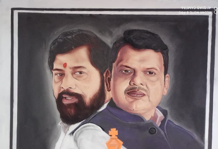 सायंकाळी 6 ते मध्यरात्री 1 असे दोन दिवस प्रत्येकी 7 तास परिश्रम घेऊन ही रांगोळी तयार करण्यात आली.