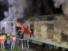 Telangana: Fire Breaks Out In Dakshin Express Train In Yadadri District