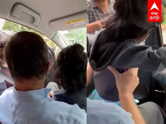 Rahul Gandhi : ராகுல் காந்தியுடன் காரில் ஏறிய சிறுமி.. நெகிழ்ச்சி வீடியோ