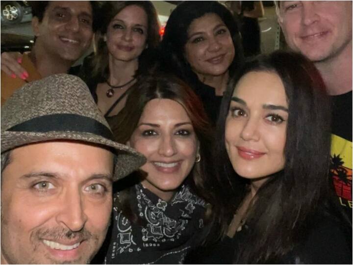 Hrithik Roshan's Weekend Reunion With Ex-Wife Sussane Khan, Arslan Goni, Preity Zinta In LA Hrithik Roshan's Weekend Reunion With Ex-Wife Sussane Khan, Arslan Goni, Preity Zinta In LA