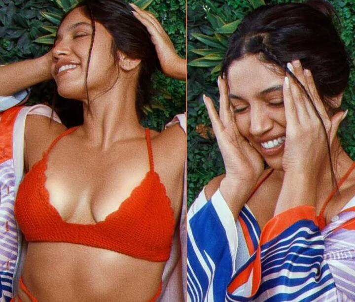 ફિલ્મ ‘દમ લગા કે હઈશા’થી બોલિવૂડમાં એન્ટ્રી કરનારી ભુમિ પેડનેકર લોકોના દિલોમાં પોતાની જગ્યા બનાવવામાં સફળ થઈ છે. અભિનેત્રી ભુમિ પેડનેકર હાલમાં પોતાની તસવીરોને લઈ ચર્ચામાં છે. ભૂમિ ફિલ્મ ‘મિત્રો’ના એક્ટર જૈકી ભગનાનીને ડેટ કરી રહી હોવાની ચર્ચામાં છે. હાલમાં અભિનેત્રી તેની રેડ બિકિની તસવીરોને લઈ ચર્ચામાં છે.