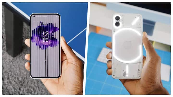 નથિન ફોન (1) માં પાતળા બેઝલ્સ, ફ્લેટ એજ અને આ સ્ક્રીન કે સાઇડ માઉન્ટેડ ફિંગરપ્રિન્ટ રીડરની સાથે એક સેન્ટ્રલી એલાઇન્ડ પંચ હૉલ કટ આઉટની સુવિધા હશે. આમાં એક ટ્રાન્સપ્રિન્ટ રિયર પેનલ હશે, જે વાયરલેસ ચાર્જિંગ કૉઇલ, બેટરી અને અન્ય ડિવાઇસના આંતરિક ભાગને બતાવશે. આમાં 6.55 ઇંચની ફૂલ એચડી+ (1080x2400 પિક્સલ) ઓએલઇડી સ્ક્રીન 90 હર્ટ્ઝ કે તેનાથી વધુ રિફ્રેશ રેટની સાથે સ્પોર્ટ કરી શકે છે.