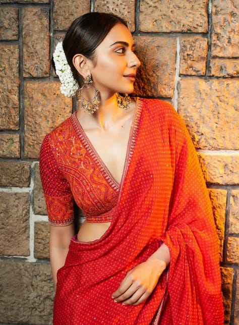 अभिनेत्री रकुल प्रीत सिंह ही तिच्या वेगवेगळ्या लूकमधील फोटो शेअर केले आहेत. (Rakul Preet Singh/instagram)