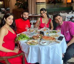 खास दोस्तों के साथ लंच डेट पर पहुंचीं Janhvi Kapoor, Nysa Devgn भी आईं नज़र